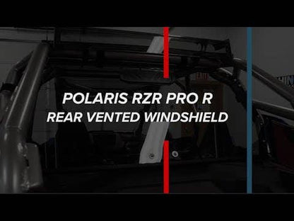 Polaris RZR Pro R Rear Vented Windshield