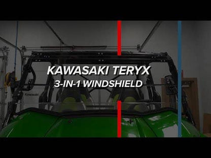 Kawasaki Teryx 3-in-1 Windshield
