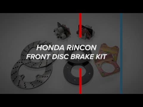 Honda Foreman Front Disc Brake Kit