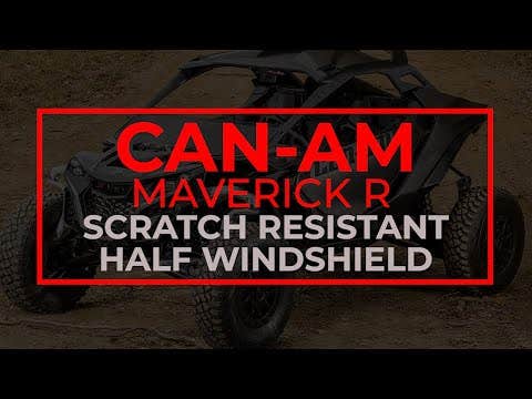 Can-Am Maverick R Half Windshield
