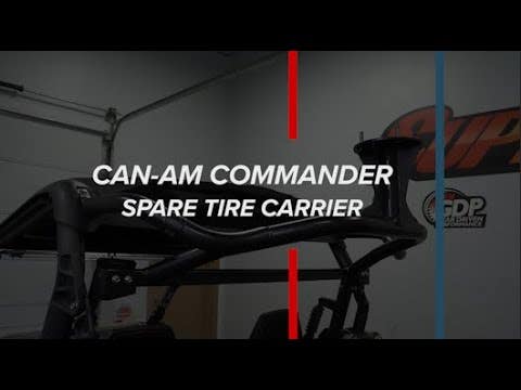 Can-Am Commander Spare Tire Carrier