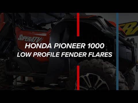 Honda Pioneer 1000 Low Profile Fender Flares