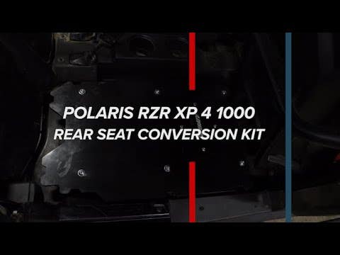 Polaris RZR XP 4 1000 Rear Seat Conversion Kit