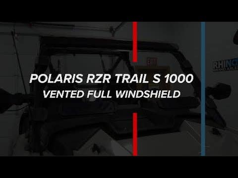 Polaris RZR Trail S 900 Vented Full Windshield