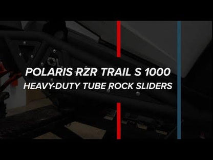 Polaris RZR Trail S 1000 Heavy-Duty Tube Rock Sliders