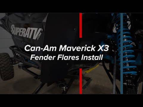Can-Am Maverick X3 Low Profile Fender Flares