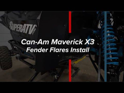 Can-Am Maverick X3 Low Profile Fender Flares