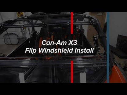 Can-Am Maverick X3 Flip Windshield