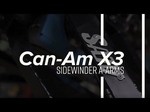 Can-Am Maverick X3 Sidewinder A-Arms — 1.5" Forward Offset