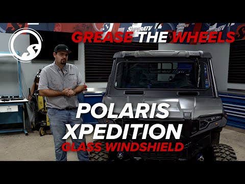 Polaris Xpedition Glass Windshield