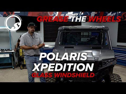 Polaris Xpedition Glass Windshield