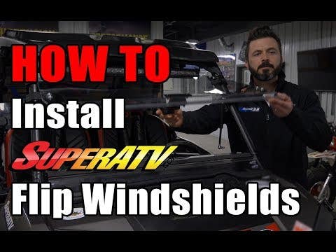 Polaris Ranger 500 Flip Windshield (2010)