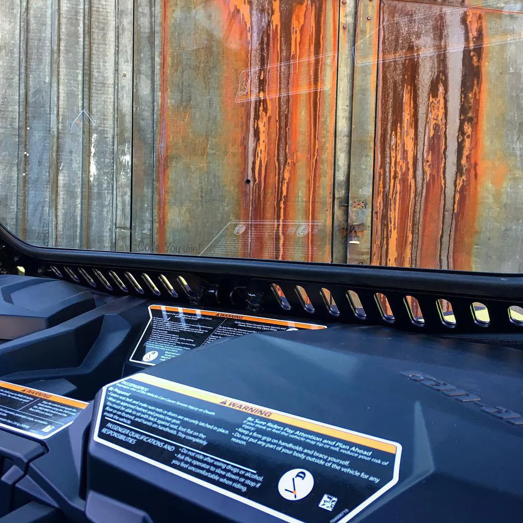 CAN-AM MAV-TRAIL/SPORT/COMMANDER VENTED GLASS WINDSHIELD