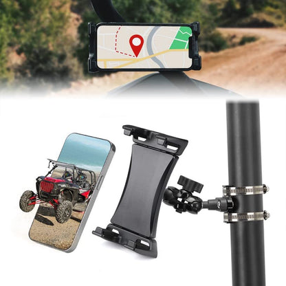 Phone Holder Tablet Mount 360Â°Adjustable For iPhone iPad Samsung Can am Polaris - Kemimoto
