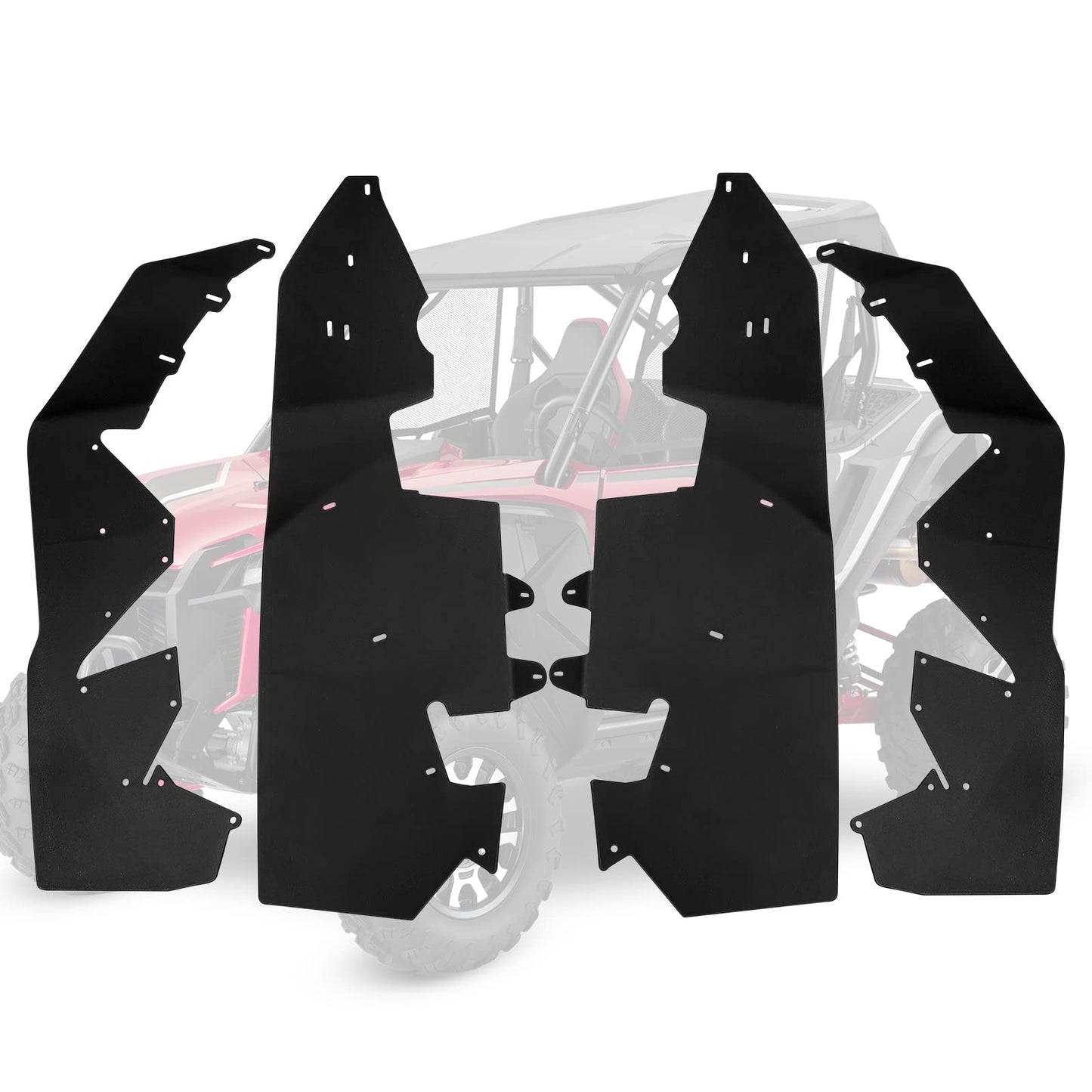 Fender Flares Mud Guards Fit Talon 1000x 1000r 1000x4 (2019-2022) - Kemimoto