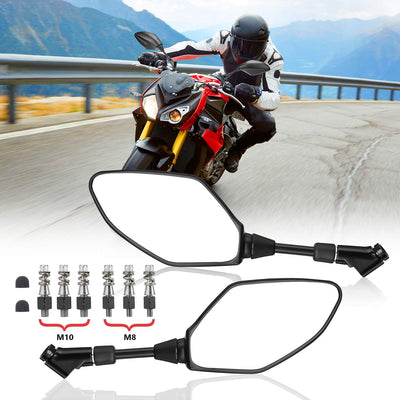 Motorcycle Rear View Side Mirrors for Grom Navi