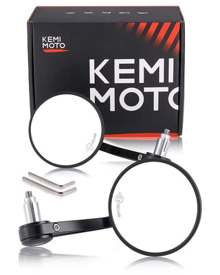 Universal Motorcycle Bar End Mirrors