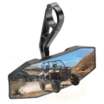 Rear View Center Mirror for 1.75â€?Roll Bar for Polaris RZR