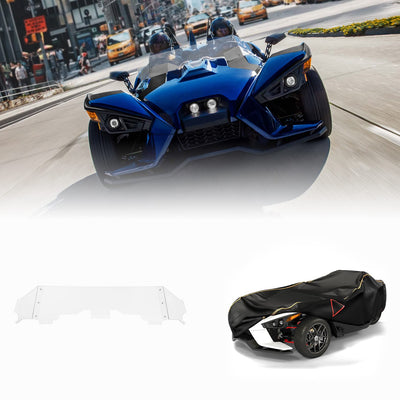 Full Cover & Windshield Wind Deflector for Polaris Slingshot