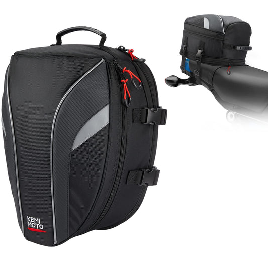 Motorcycle Waterproof Rear Seat Bag Fit Grom 2022 2023 - Kemimoto
