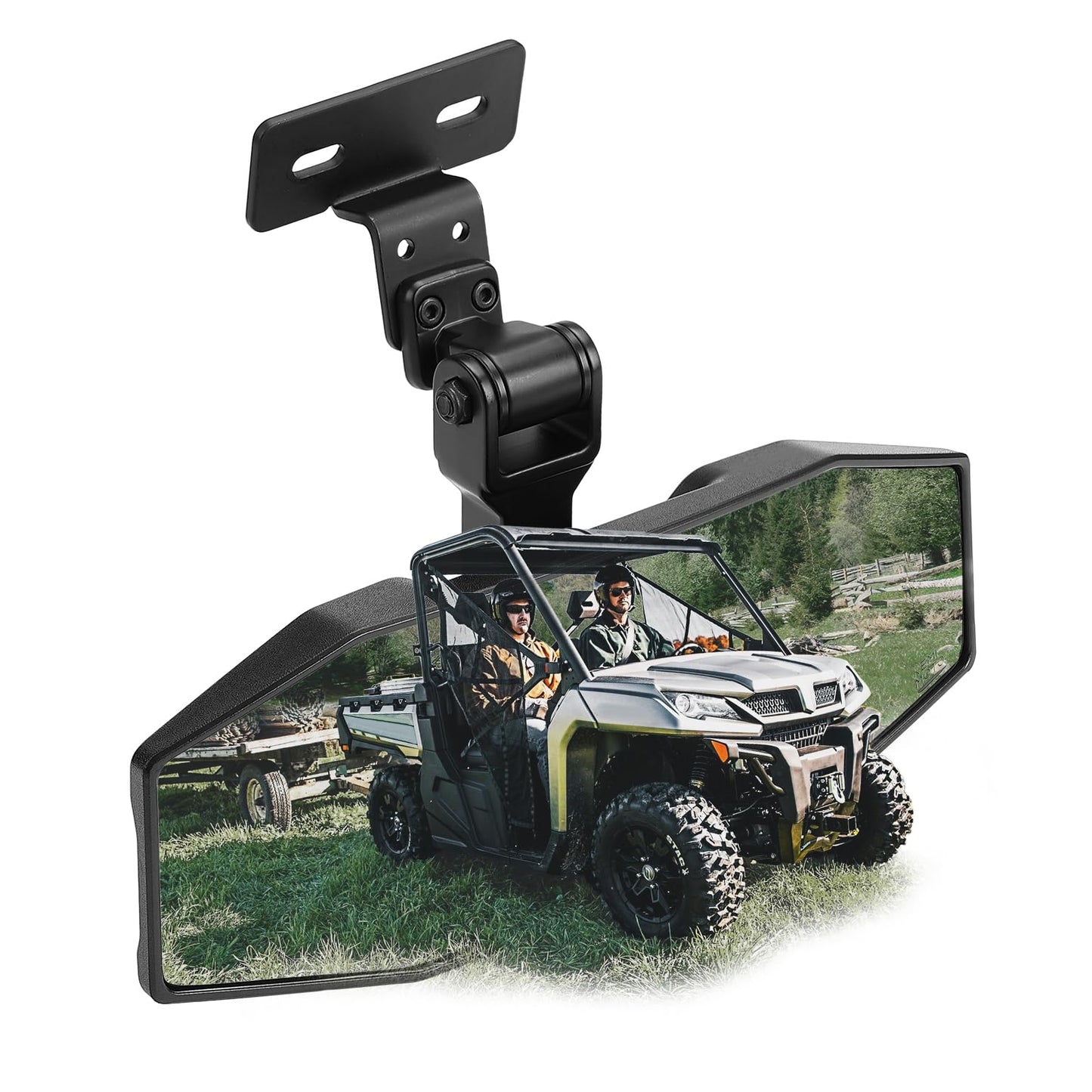 Airflow Sliding Vented Rear Windshield & Rear Mirros for CFMOTO UFORCE 1000 - Kemimoto