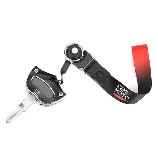 Key Holder With Lanyard Fit Can-Am Spyder - Kemimoto