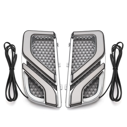Harley LED Turn Signal Running Light for Fairing Lower Grills - Kemimoto