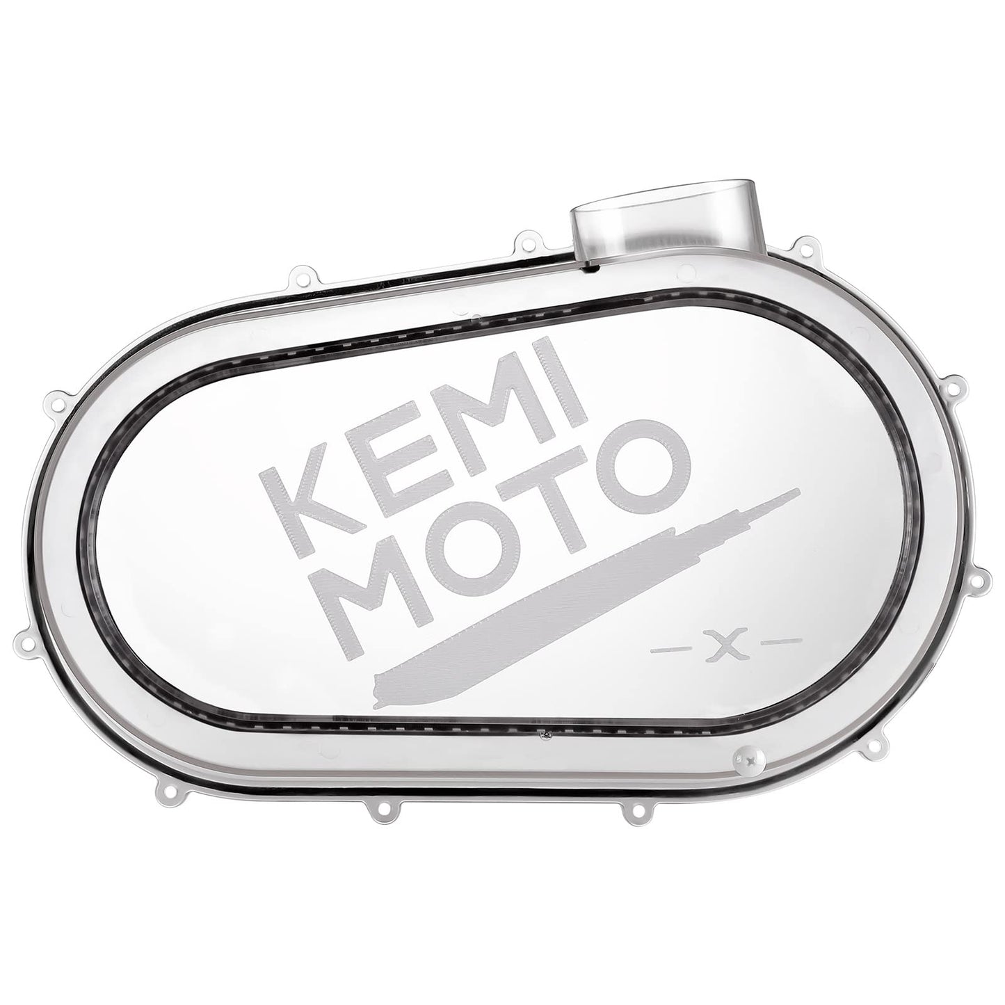 Outer Clutch Cover with RGB LED Strip Lights For Can-Am Maverick X3/MAX - Kemimoto
