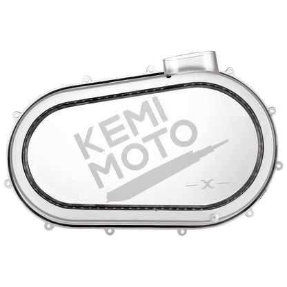 Outer Clutch Cover with RGB LED Strip Lights For Can-Am Maverick X3/MAX - Kemimoto