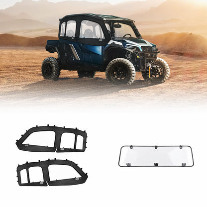 Soft Cab Enclosure & Rear Windshield for General XP 4 1000