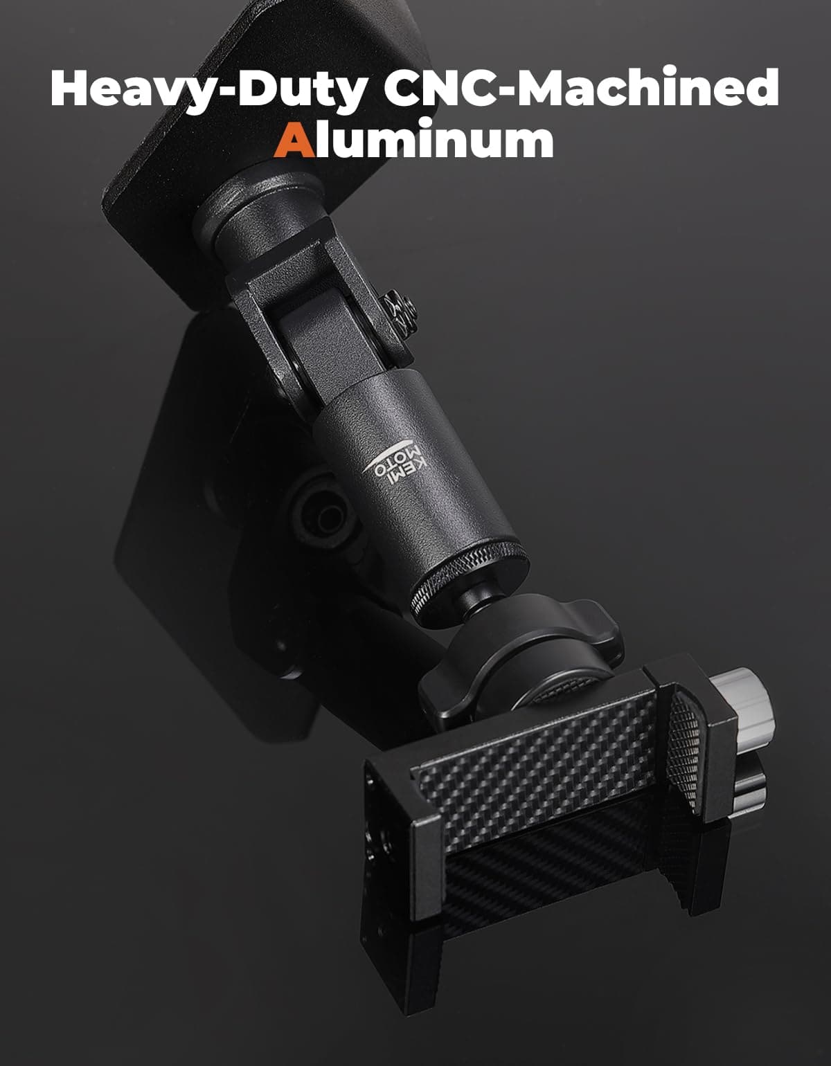 360Â° Adjustable CNC Phone Mount for Can-Am Maverick X3/MAX - Kemimoto