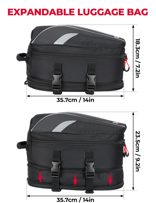 Motorcycle Waterproof Rear Seat Bag Fit Grom 2022 2023 - Kemimoto