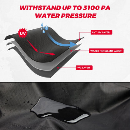 Half Cover Cockpit Cover Compatible with Polaris Slingshot - Kemimoto