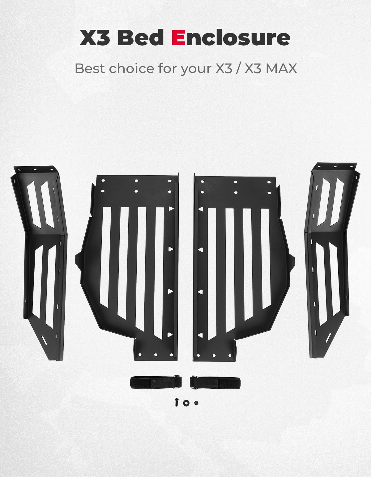 Rear Cargo Tailgate For Can-Am Maverick X3 / X3 MAX - Kemimoto