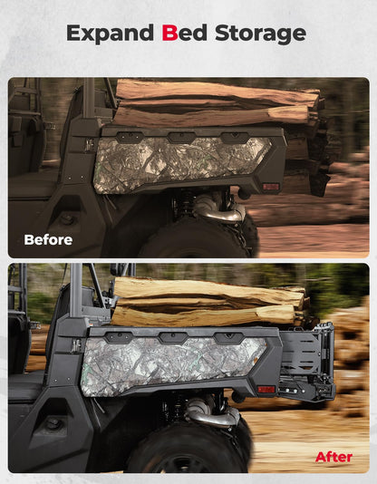 Bed Extender Tailgate Extension for CFMOTO Uforce 1000/1000 XL - Kemimoto