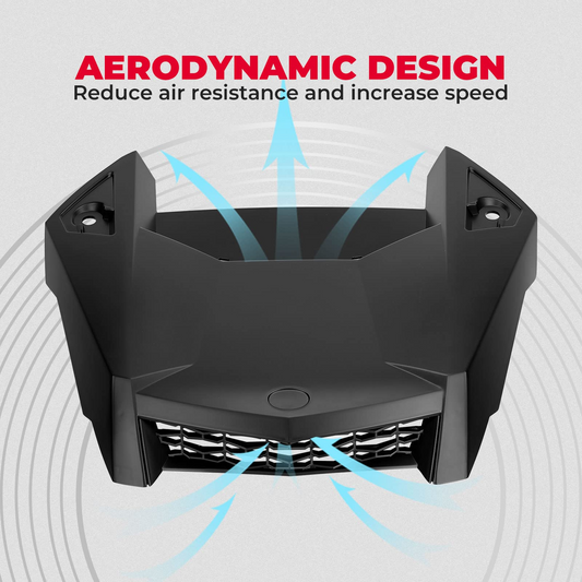 Hood Scoop Replacement Air Intake Kit Fit Polaris RZR - Kemimoto