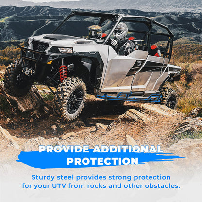 Nerf Bars Rock Sliders for Polaris General XP 4 1000 - Kemimoto