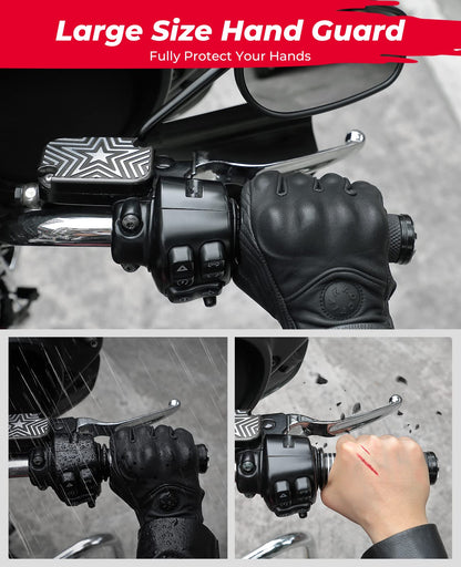 1 Pair Motorcycle Hand Shields for 2014-2022 Touring Models - Kemimoto