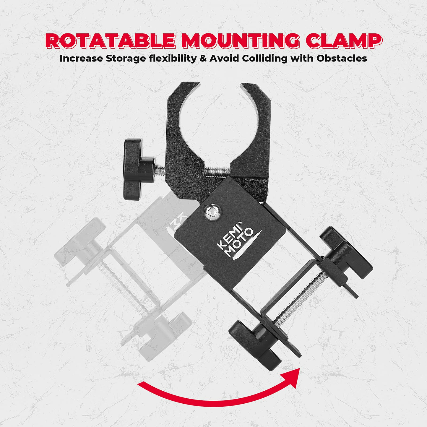 UTV Universal Drive Belt Mount Fit 1.5â€?2â€?Roll Bars - Kemimoto