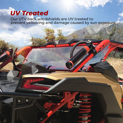 Soft Cab Enclosures and rear windshield for Can-Am Maverick X3 - Kemimoto
