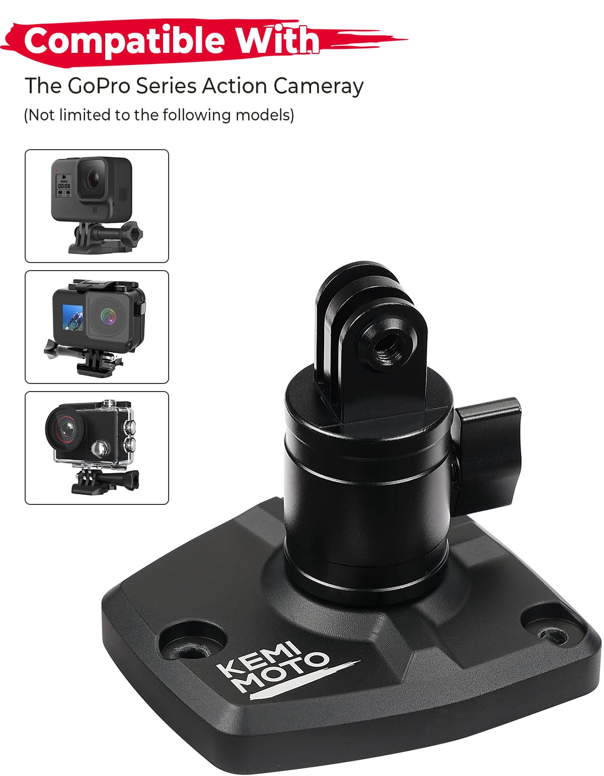 Motorcycle Camera Mount Fit Nightster 975 RH975 Sportster S 1250 2021-2023
