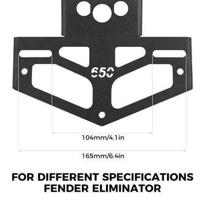Motorcycles Ninja Fender Eliminator License Plate Bracket - Kemimoto