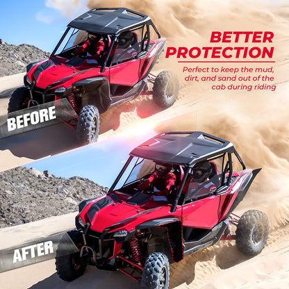 Fender Flares Mud Guards Fit Talon 1000x 1000r 1000x4 (2019-2022) - Kemimoto
