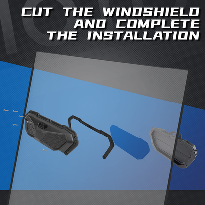 UTV Windshield Vent Kit Fits Polycarbonate Windshield - Kemimoto