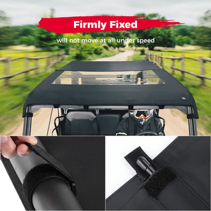 Canvas Roof Top 4-Seater Fit Polaris Ranger Crew XP 1000