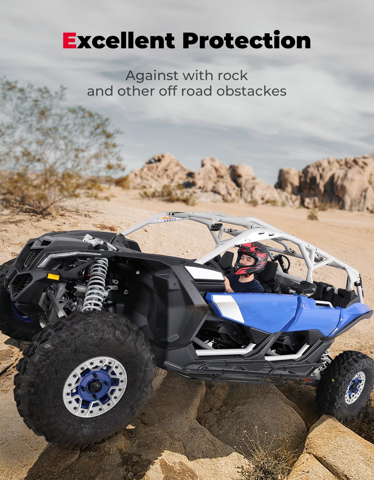 Nerf Bars, Rock Sliders for Can-Am Maverick X3 MAX