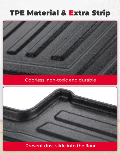 Anti-Slip Floor Mats for Pioneer 1000-6 2023 (4 Pcs)