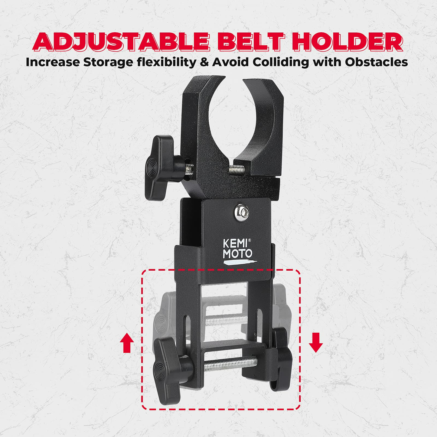 UTV Universal Drive Belt Mount Fit 1.5â€?2â€?Roll Bars - Kemimoto