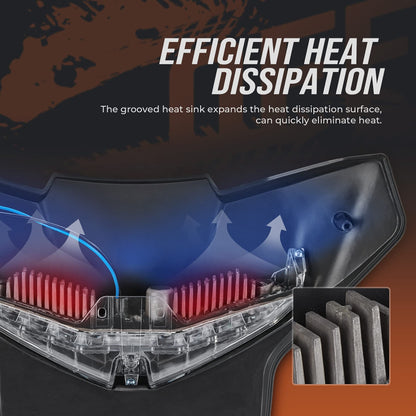 LED Auxiliary Light Kit For Can Am Ryker All Models - Kemimoto