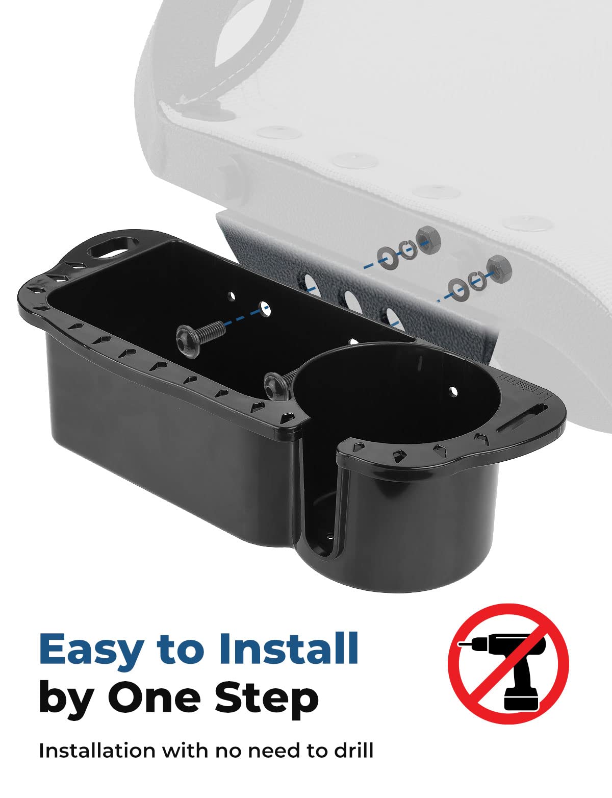 Boat Universal Caddy Organizer Cup Holder - Kemimoto